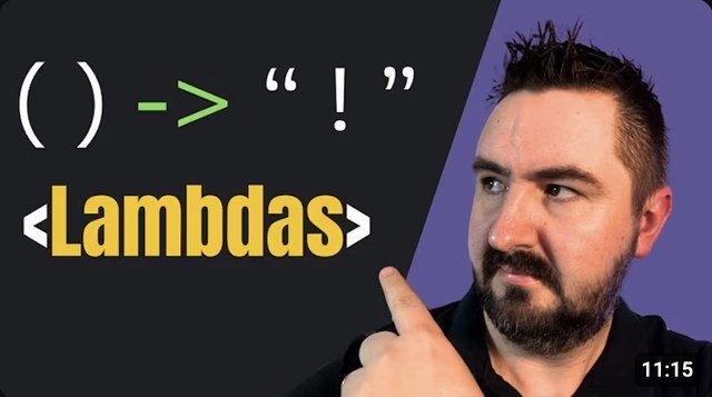 Miniatura: Expressões Lambda em Java